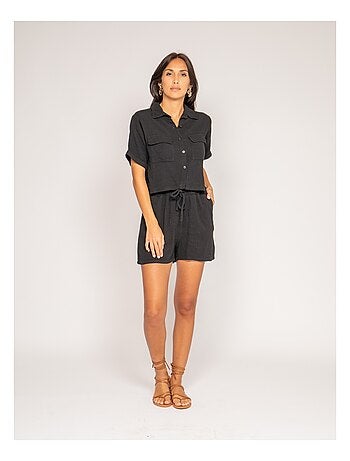 Short fluide en gaze de coton XONEKA