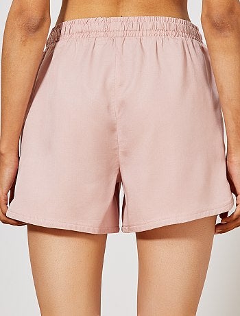 Short fluide en lyocell - Kiabi