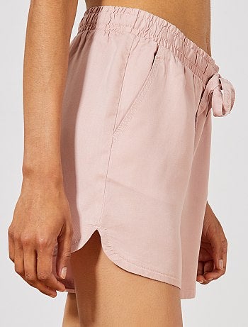Short fluide en lyocell - Kiabi