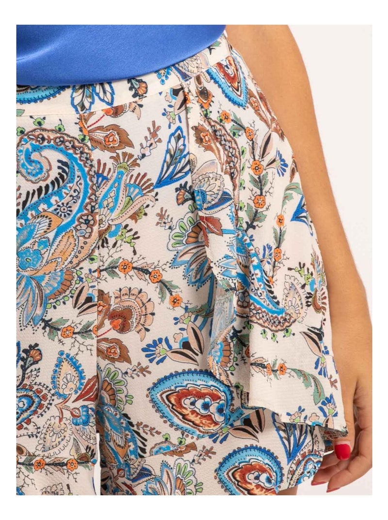 Short fluide motifs XADO Bleu - Kiabi