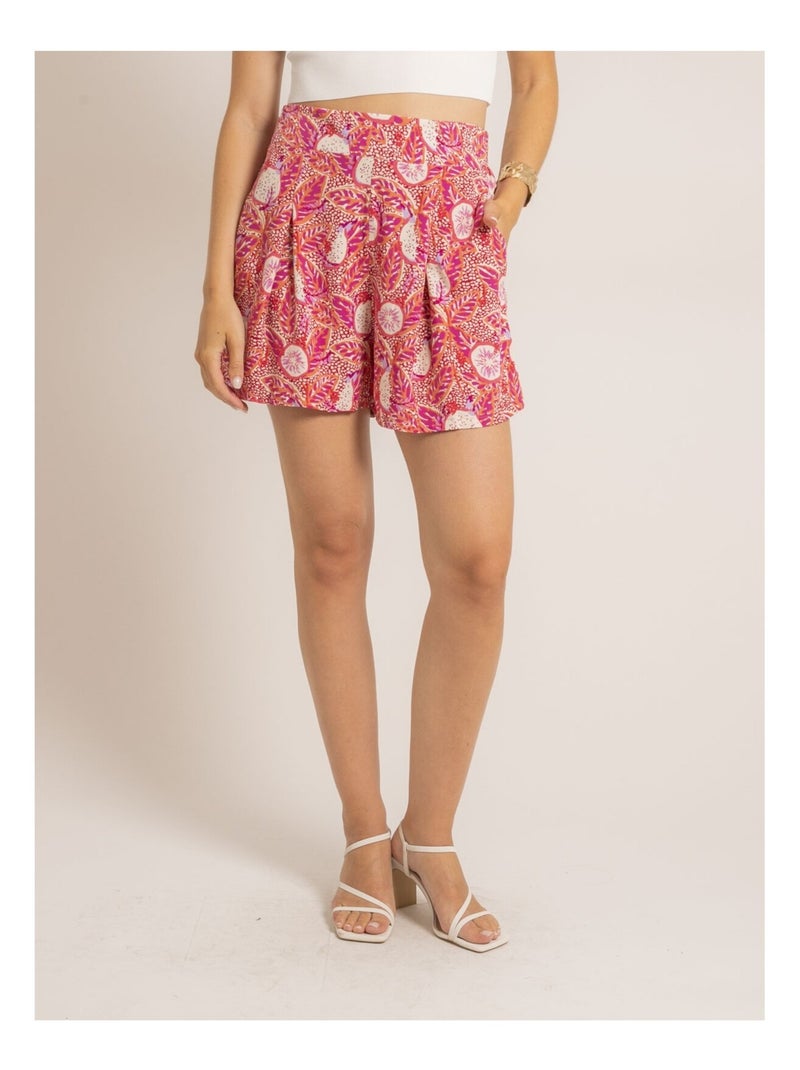 Short fluide motifs XOPELIA Rose - Kiabi