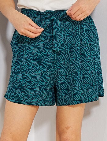 Short fluide zébré - Kiabi