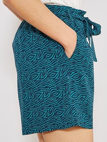 Short fluide zébré - Kiabi