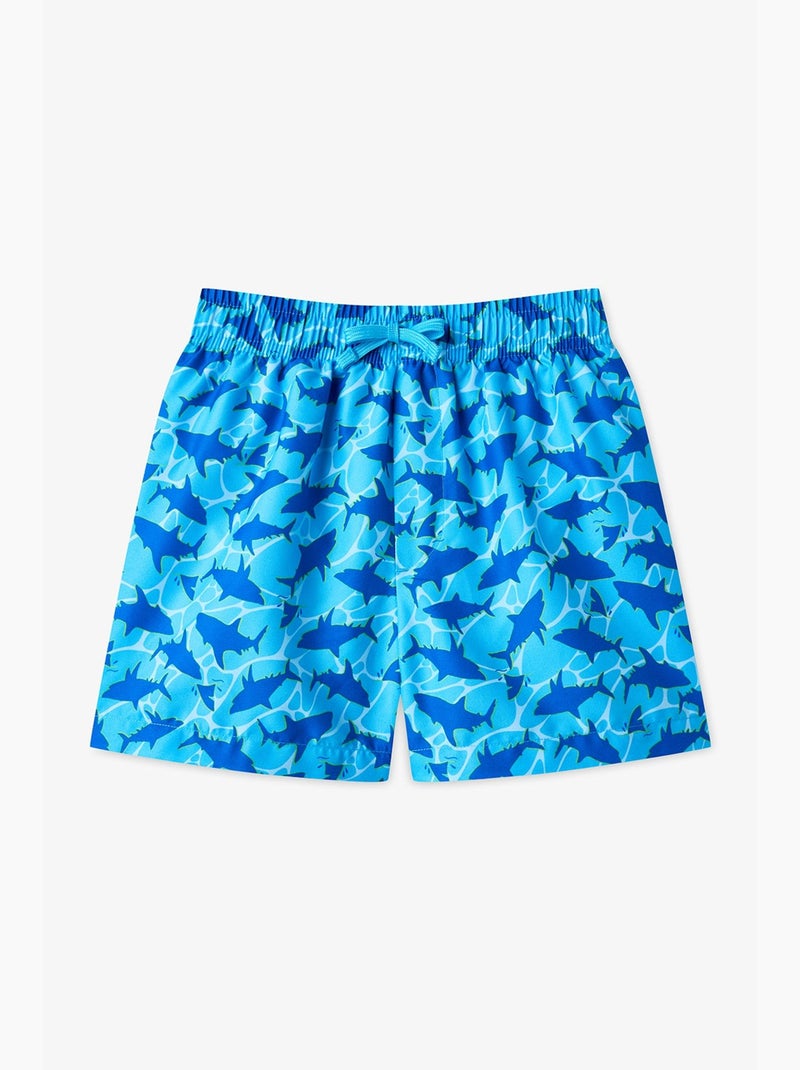 Short garçon à imprimé requin deep sea penti Bleu - Kiabi