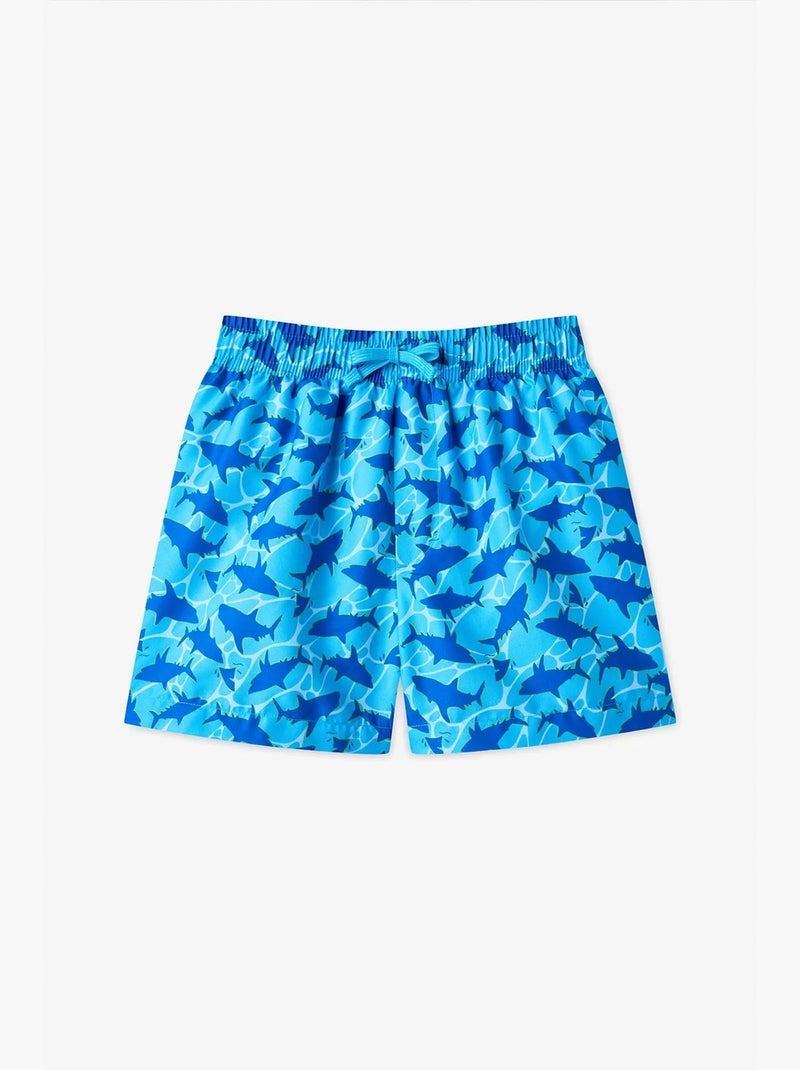 Short garçon à imprimé requin deep sea penti Bleu - Kiabi