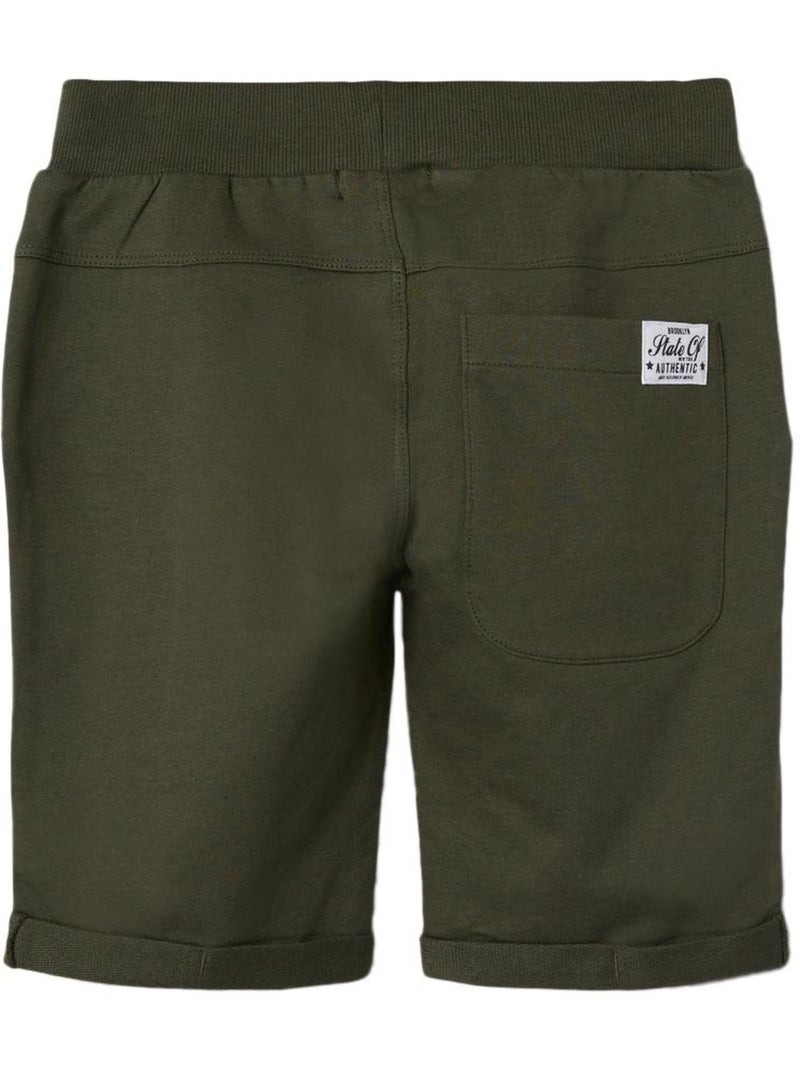 Short Garçon Name It Vert kaki clair - Kiabi