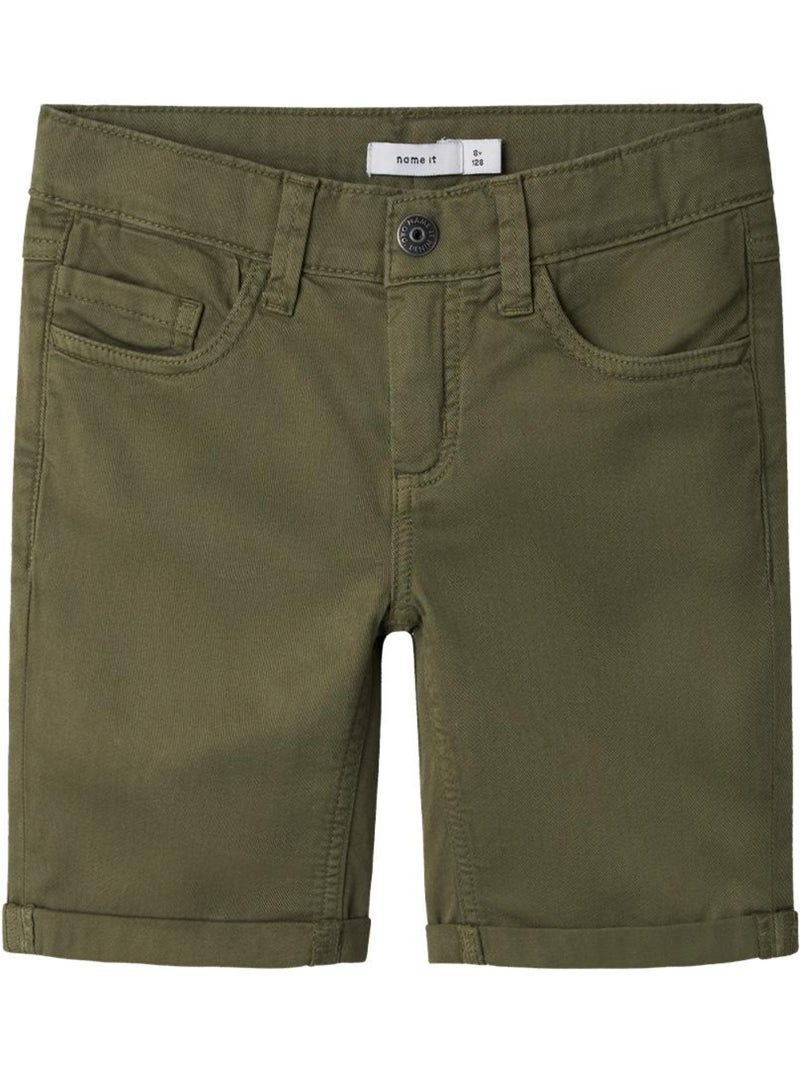 Short Garçon Name It Vert kaki clair - Kiabi