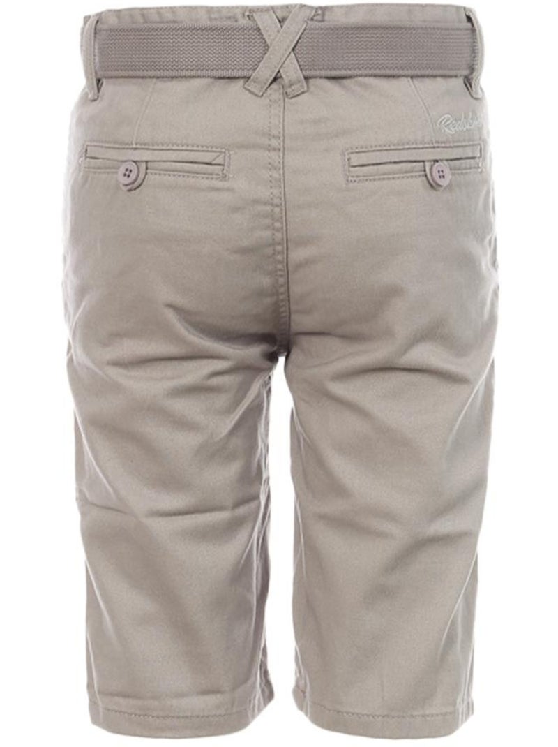 Short Garçon Redskins Gris Argenté - Kiabi