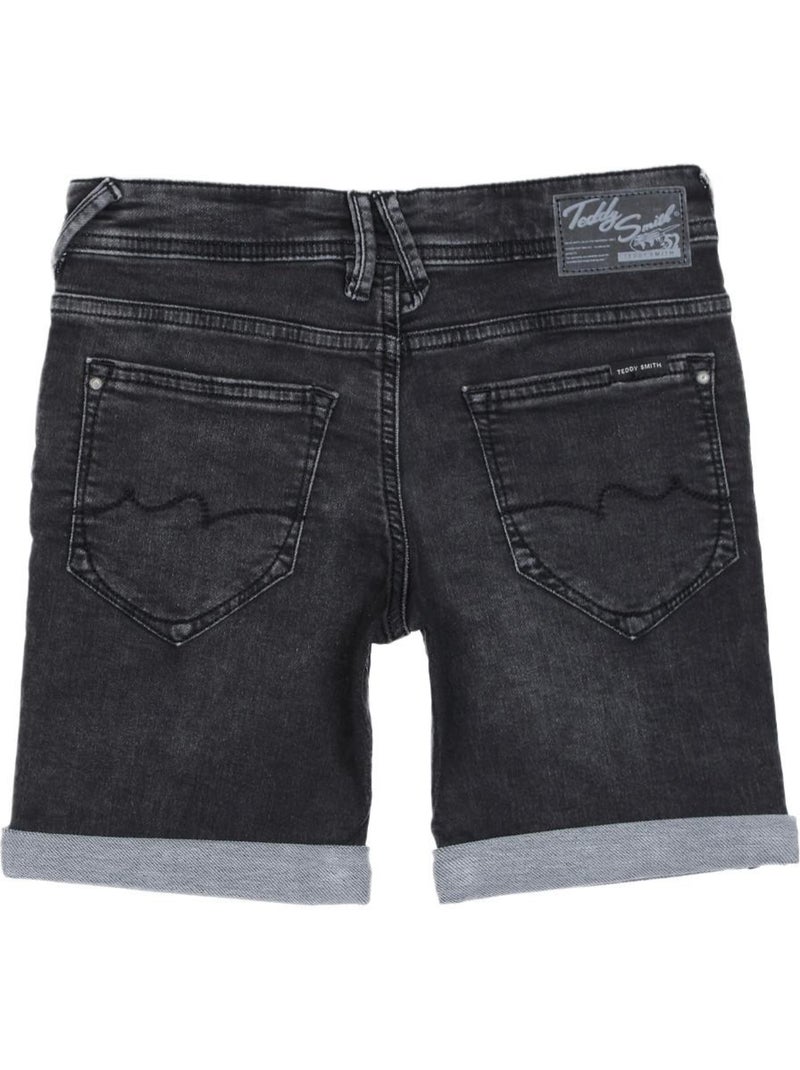 Short Garçon Teddy Smith Noir - Kiabi