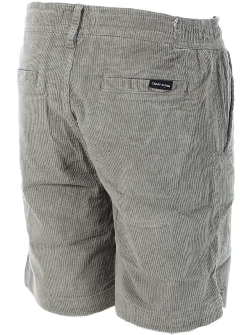 Short Garçon Teddy Smith Vert kaki clair - Kiabi