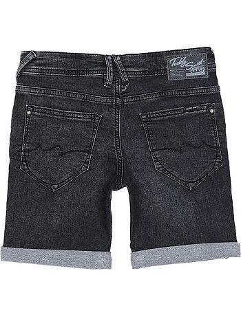 Short en jean gris garçon Teddy Smith