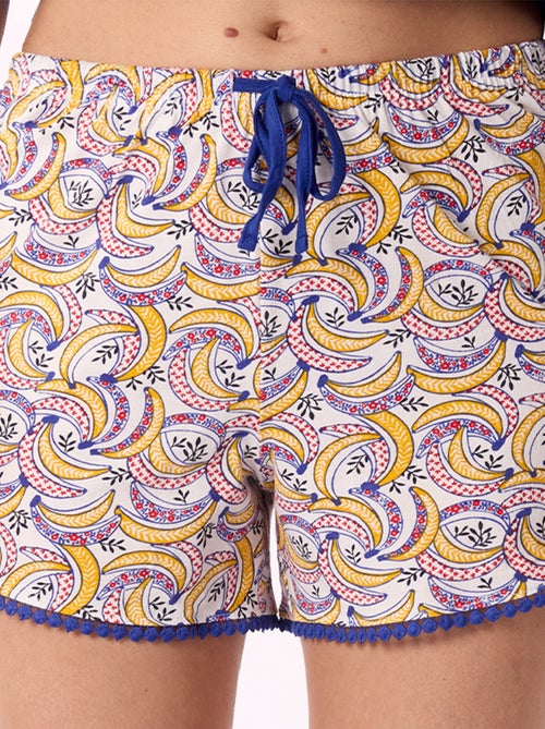Short   GHANA bleu - MELISSA BROWN - Kiabi
