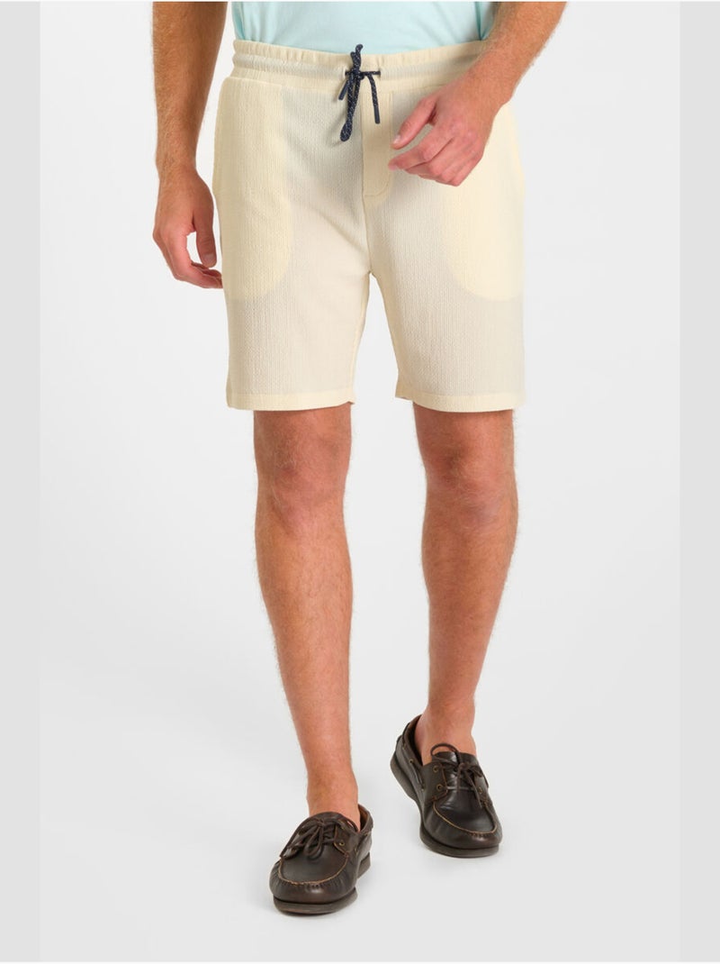 Short GIRON 'Le Temps Des Cerises' Blanc - Kiabi