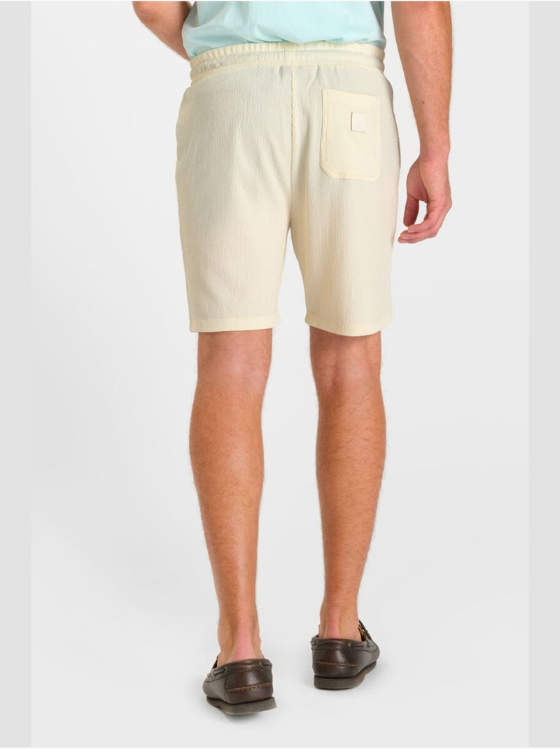 Short GIRON 'Le Temps Des Cerises' Blanc - Kiabi