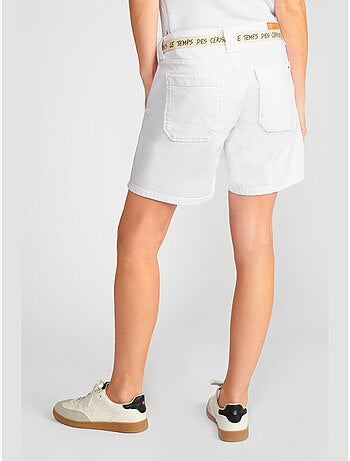 Short goudes en jeans 'le temps des cerises'