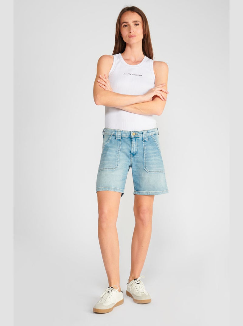 Short GOUDES en jeans 'Le Temps Des Cerises' Bleu - Kiabi