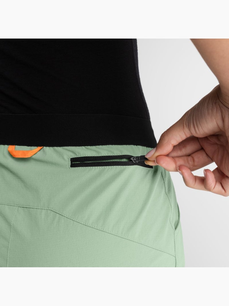 Short gravel femme cyclisme femme jade Vert - Kiabi
