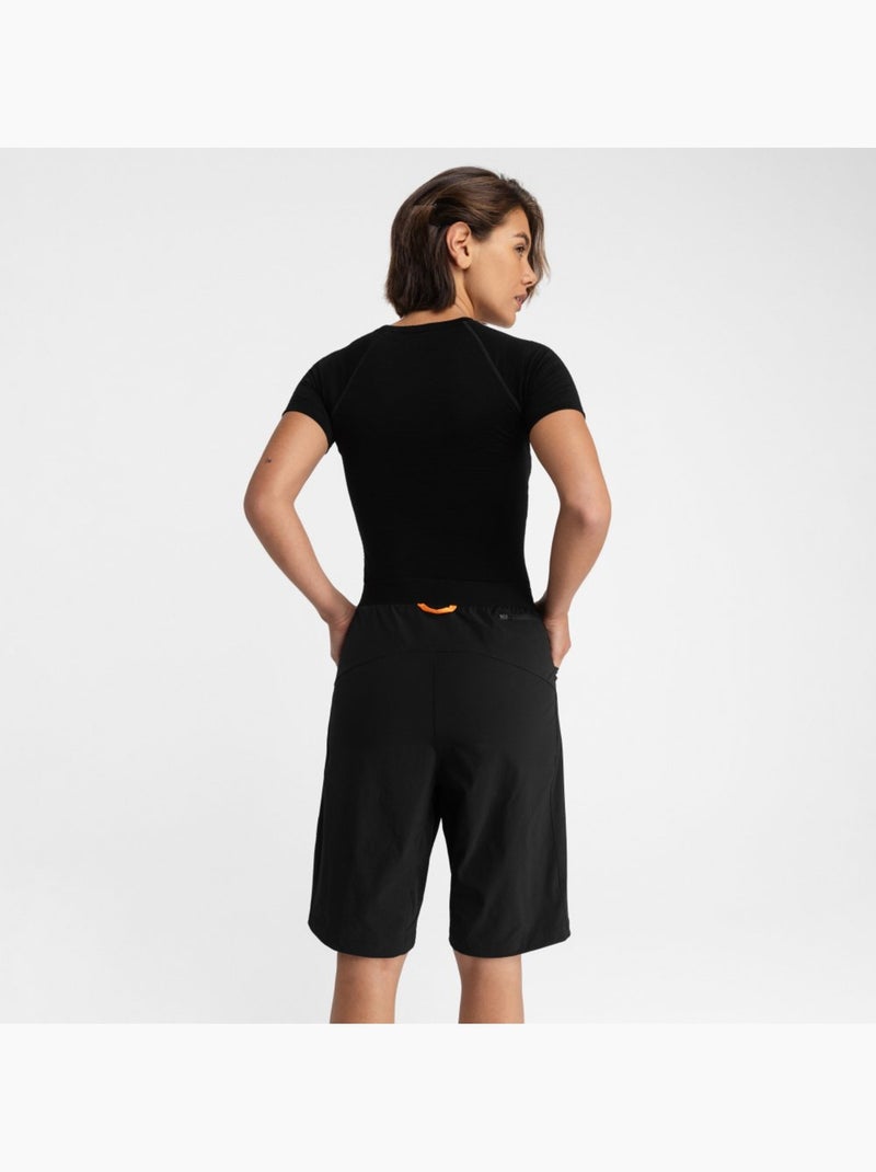 Short gravel femme cyclisme femme lemur Noir - Kiabi
