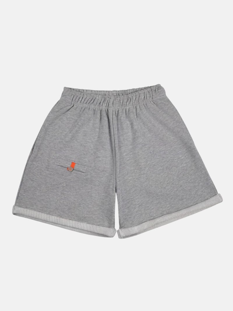 Short guel  femme - sae paris Gris chiné - Kiabi
