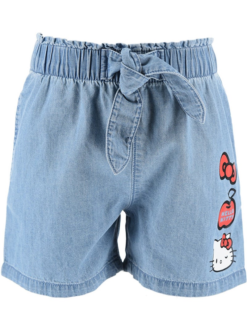 Short Hello Kitty   | Licence Officielle Bleu - Kiabi