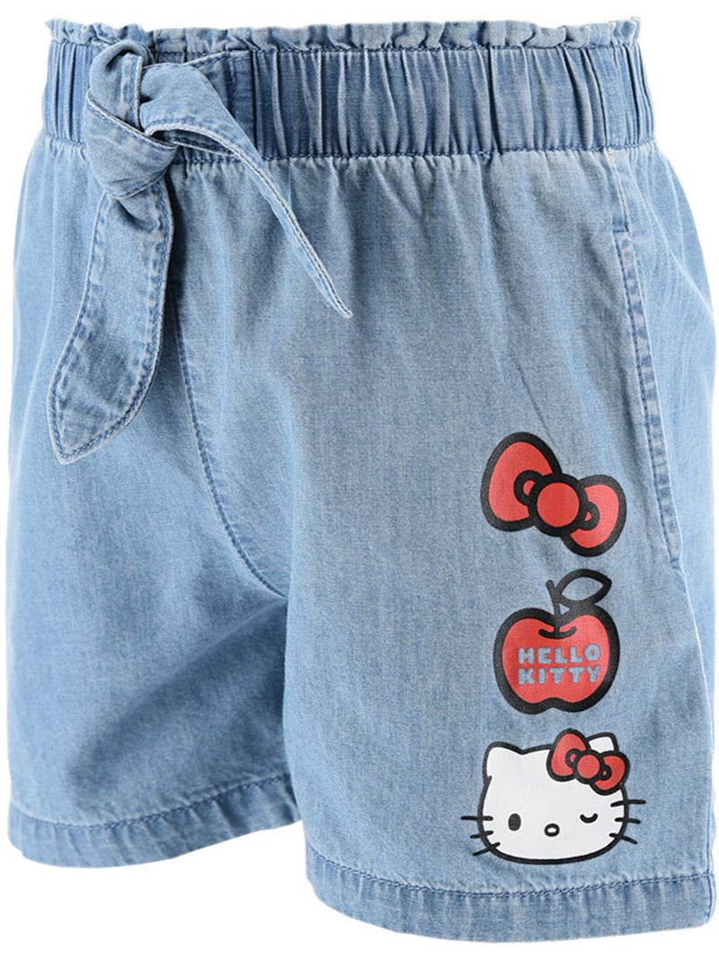 Short Hello Kitty   | Licence Officielle Bleu - Kiabi