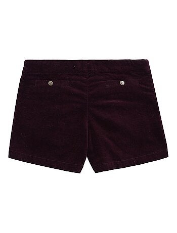Short Hiver Velours Ceinture à Paillettes POUPETTE - La Faute à Voltaire