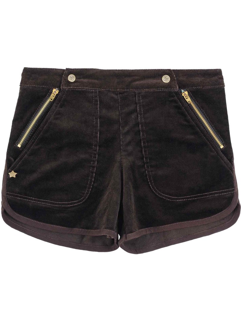 Short Hiver   Velours Coton   MIMI - La Faute à Voltaire Marron - Kiabi