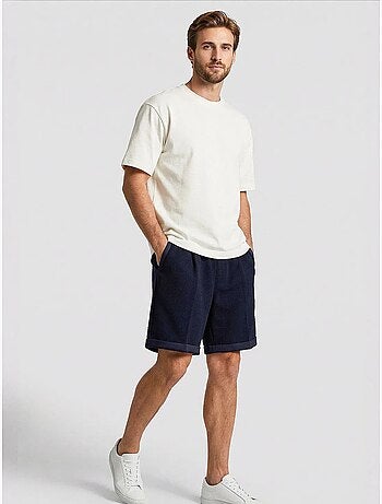 Short homme à taille mi-haute et jambes larges tommy