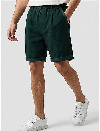 Short homme à taille mi-haute et jambes larges tommy