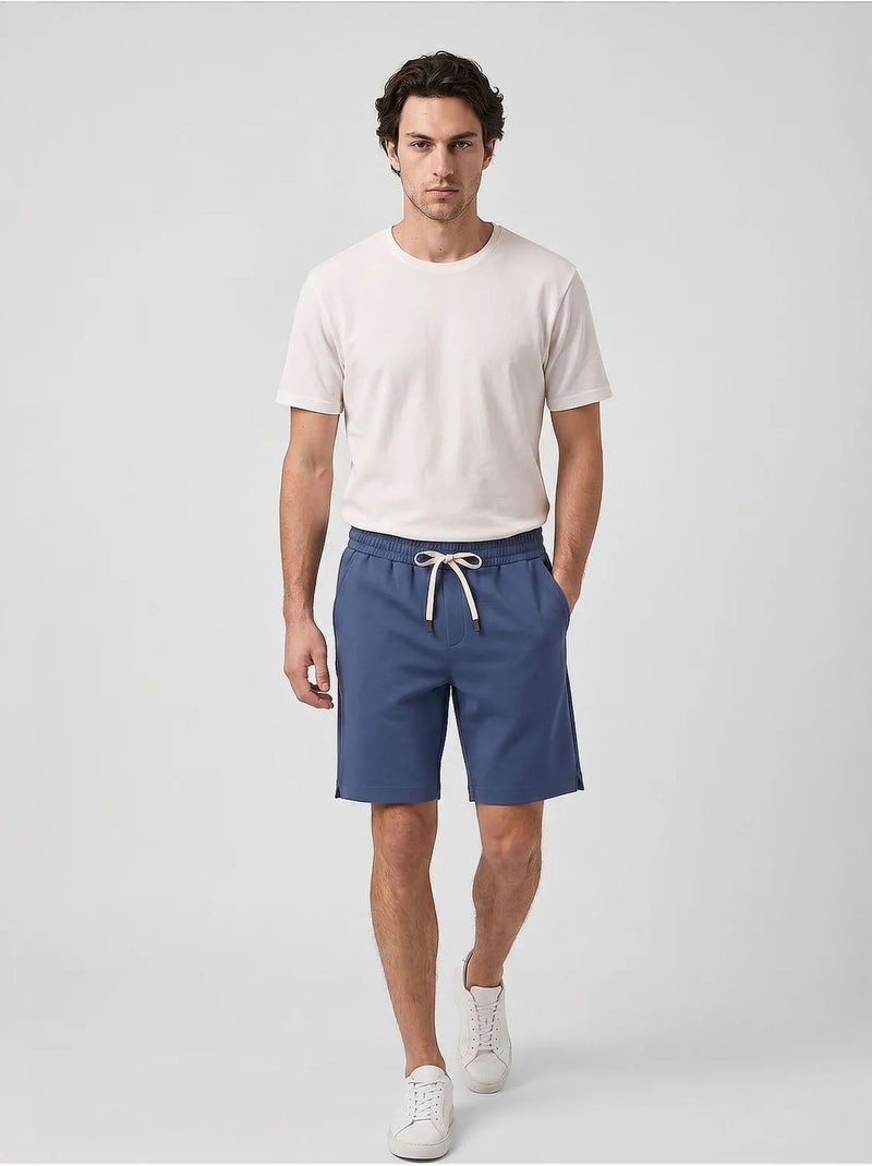 Short homme à taille mi-haute tommy Bleu - Kiabi