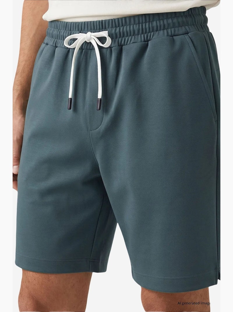Short homme à taille mi-haute tommy Vert bouteille - Kiabi