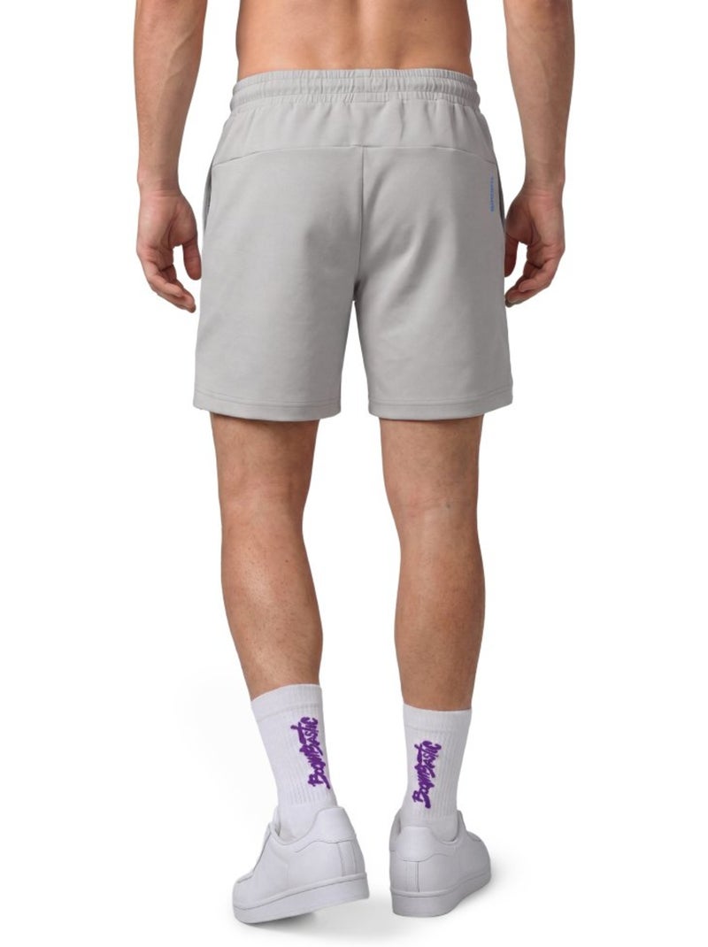 Short homme boombastic homme bbc riff Blanc Gris - Kiabi
