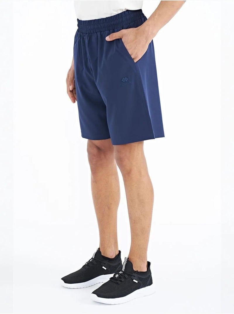 Short homme coupe regular, jambe large tommy Bleu marine - Kiabi