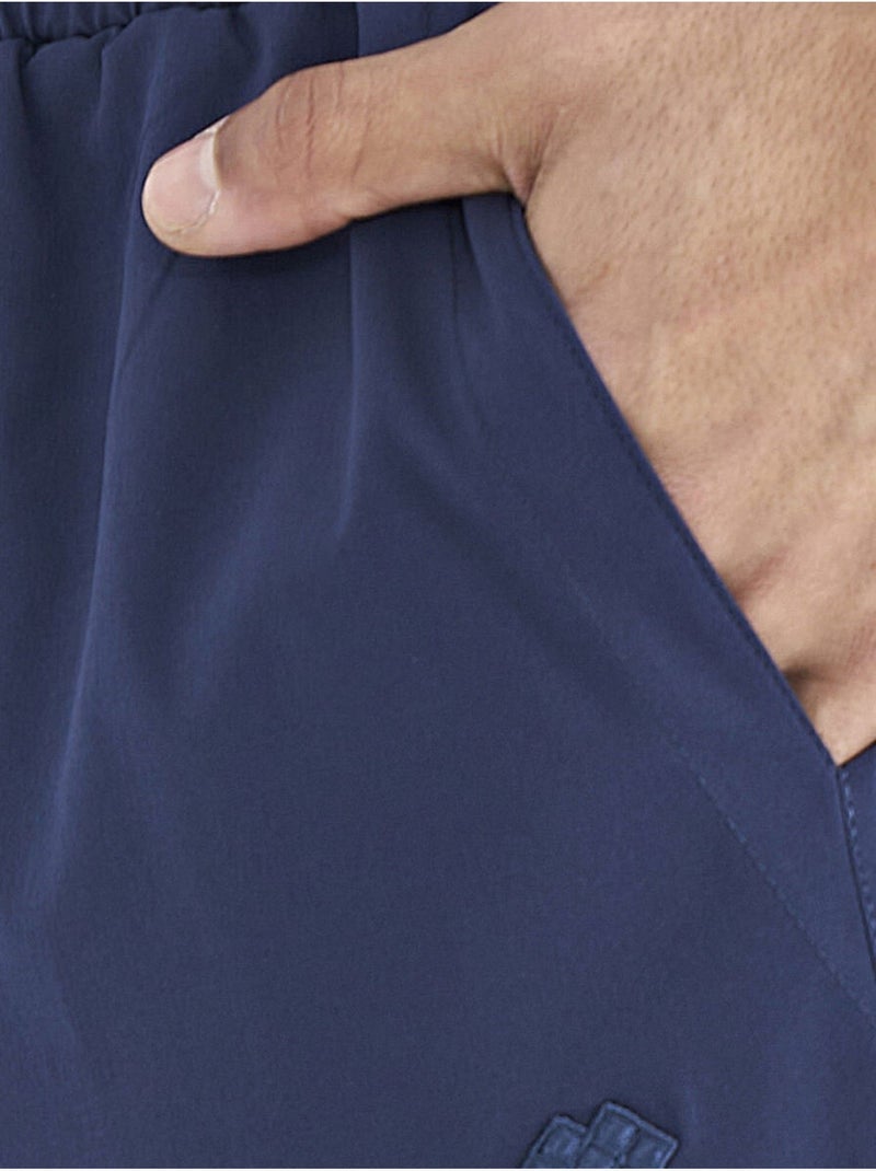 Short homme coupe regular, jambe large tommy Bleu marine - Kiabi
