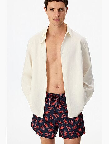 Short homme deep octopus penti