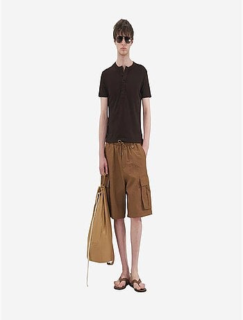 Short homme en coton et polyamide giesto