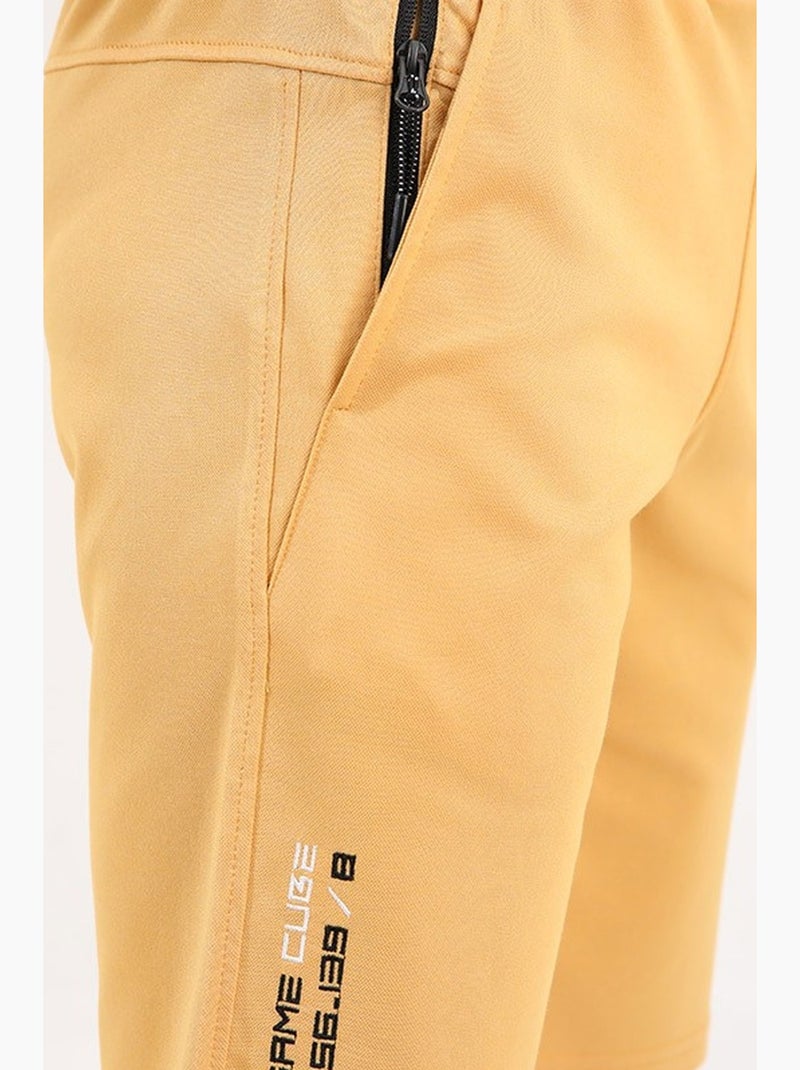 Short homme en jersey à taille coulissée tommy Ambre - Kiabi