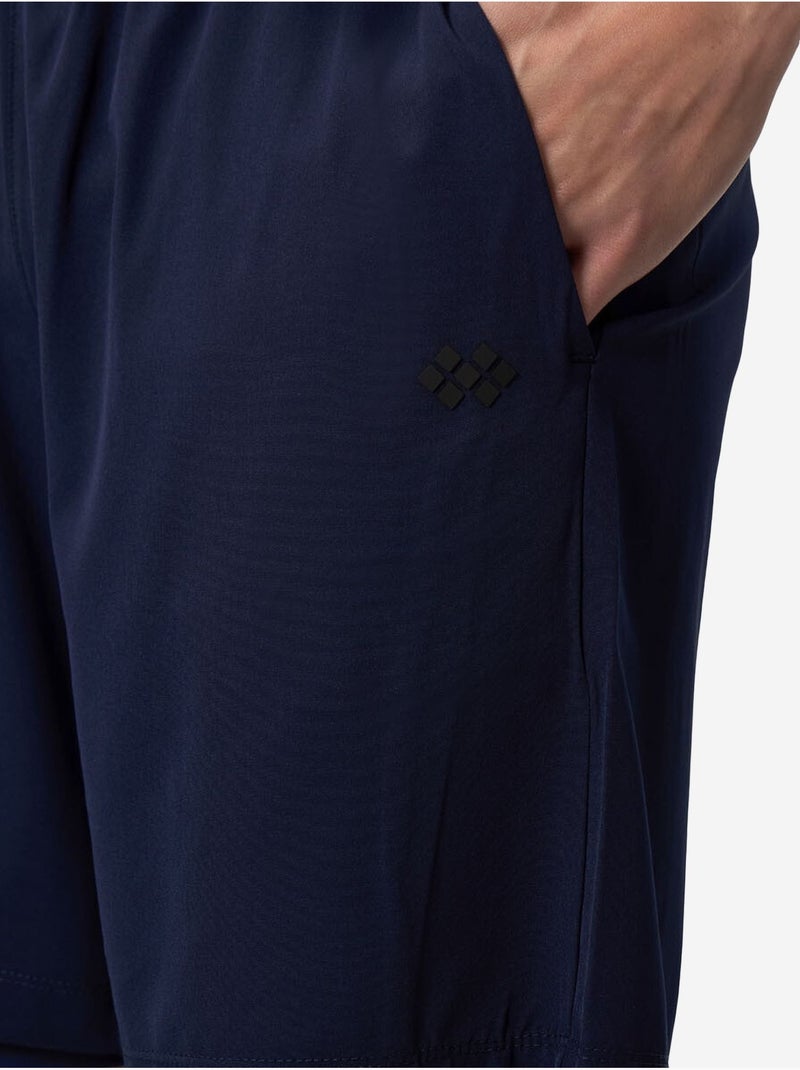 Short homme en jersey coupe droite tommy Bleu marine - Kiabi