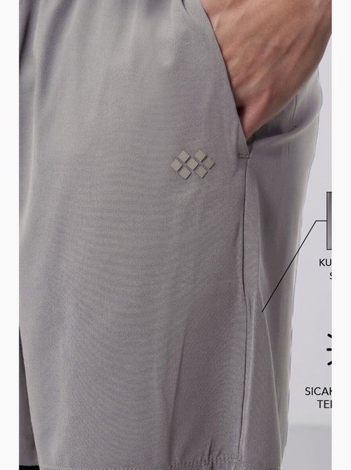 Short homme en jersey coupe droite tommy - Kiabi