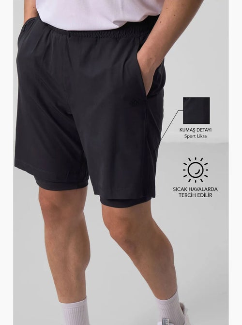 Short homme en jersey coupe droite tommy - Kiabi