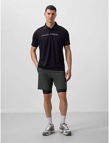 Short homme en jersey coupe droite tommy