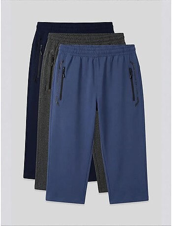Short homme en mélange coton tommy