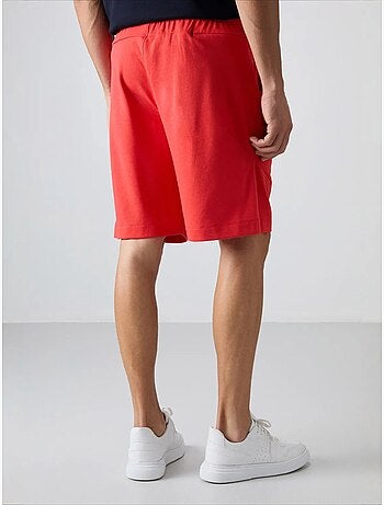 Short homme en mélange coton tommy