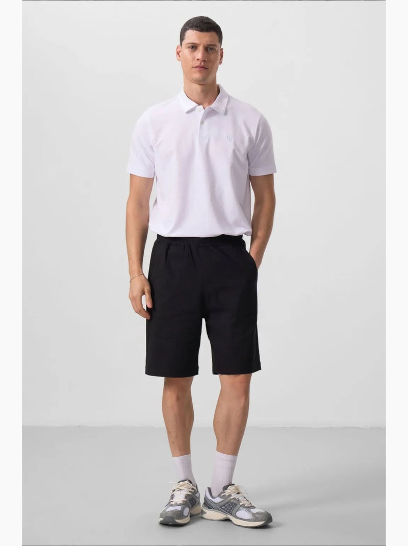 Short homme en mélange de coton tommy Multicolore - Kiabi