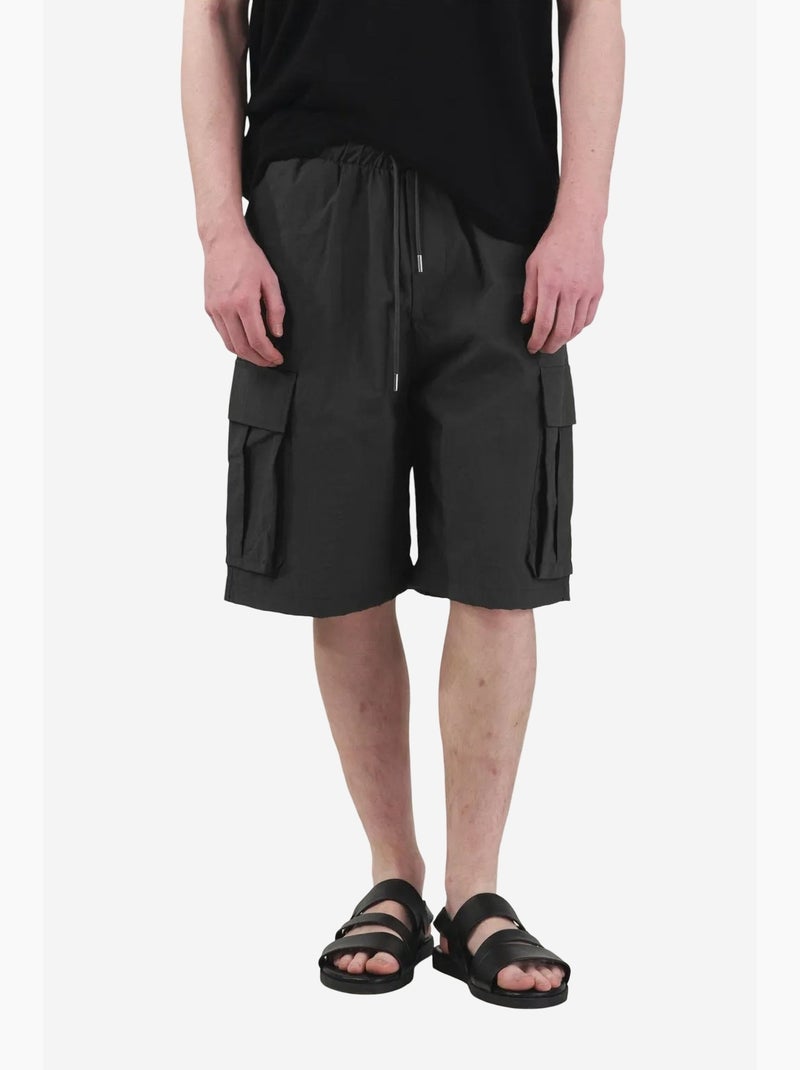 Short homme giesto Gris Noir - Kiabi