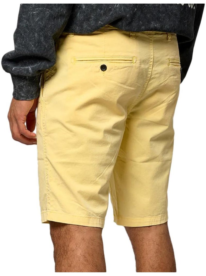Short Homme Kaporal Jaune - Kiabi