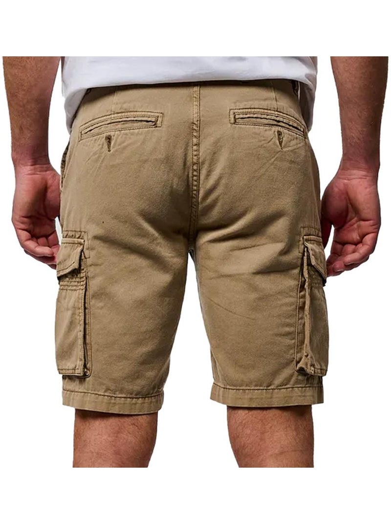 Short homme kaporal Marron cappuccino - Kiabi