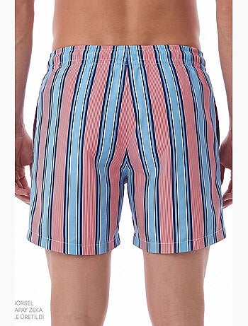 Short homme rayé deep sea penti