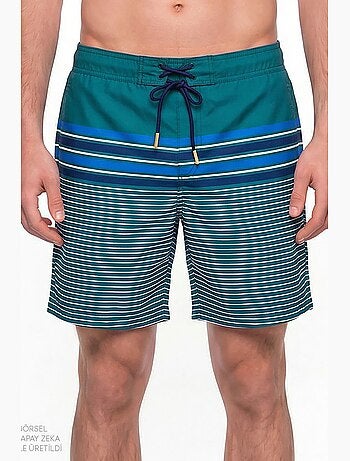 Short homme royal court rayé penti