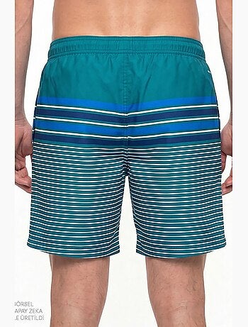 Short homme royal court rayé penti